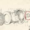 816341  Bearing Cuscinetto Clutch Fiat 8v Zagato Otto Vu 30.2/36x68x18/18.9