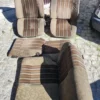 7671032 7671033 7656046 7656048 7656047 7656049  Set Seats Brown Fiat Uno MK2 60SX