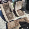 7671032 7671033 7656046 7656048 7656047 7656049  Set Seats Brown Fiat Uno MK2 60SX