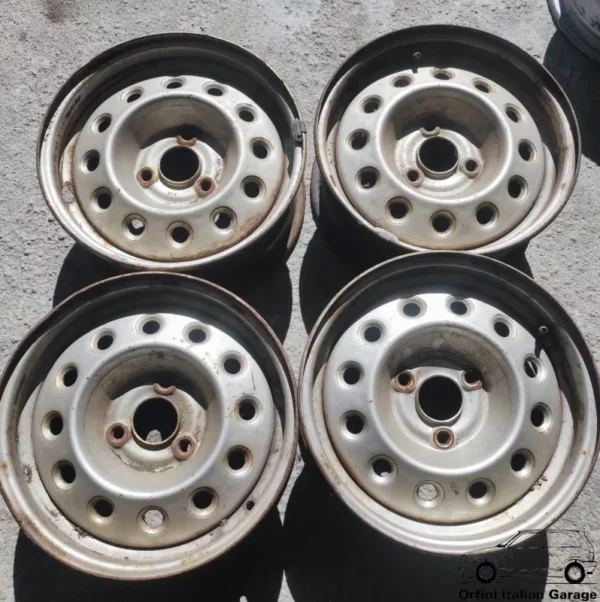 Set Wheels 13 3x98 Citroen AX GT
