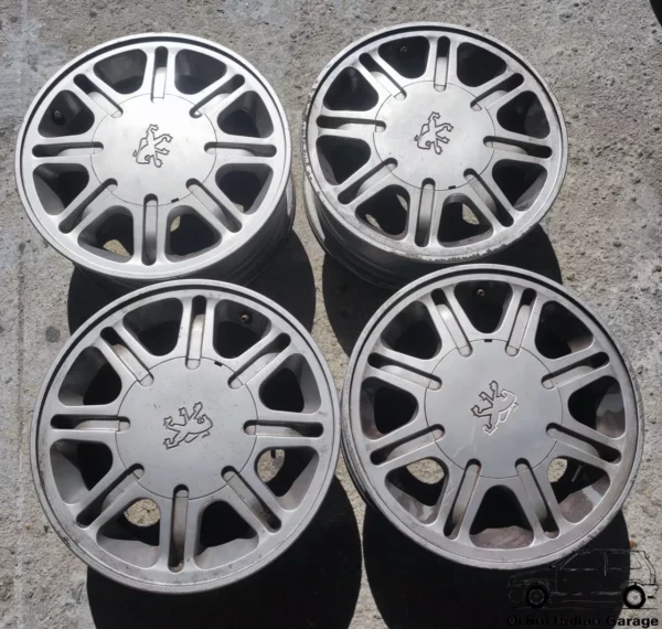 Peugeot 9606E3 9606.E4 Set Wheels Speedline 14 4x108 Peugeot 205 405