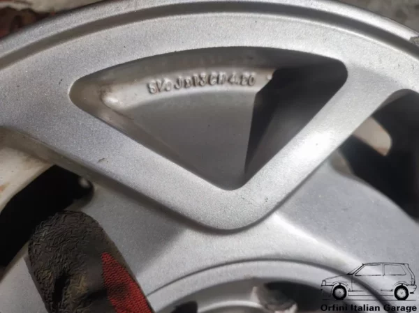 9606A5  Set Wheels 13 4x108 Peugeot 205 309