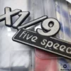 4422646  Rear Back Badge Scritta Fiat Bertone X1/9 Five Speed