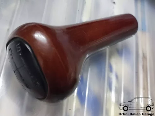 Gearbox Control Gear Knob Wood Alfa Romeo 33 Quadrifoglio Oro