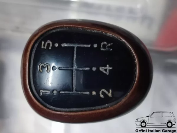 Gearbox Control Gear Knob Wood Alfa Romeo 33 Quadrifoglio Oro