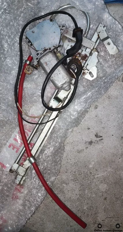 7557790 Front Left Electric Window Regulator Motor Fiat Bertone X1/9