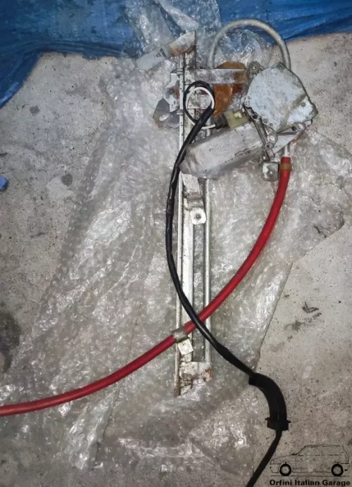 7557789  Front Right Electric Window Regulator Motor Fiat Bertone X1/9